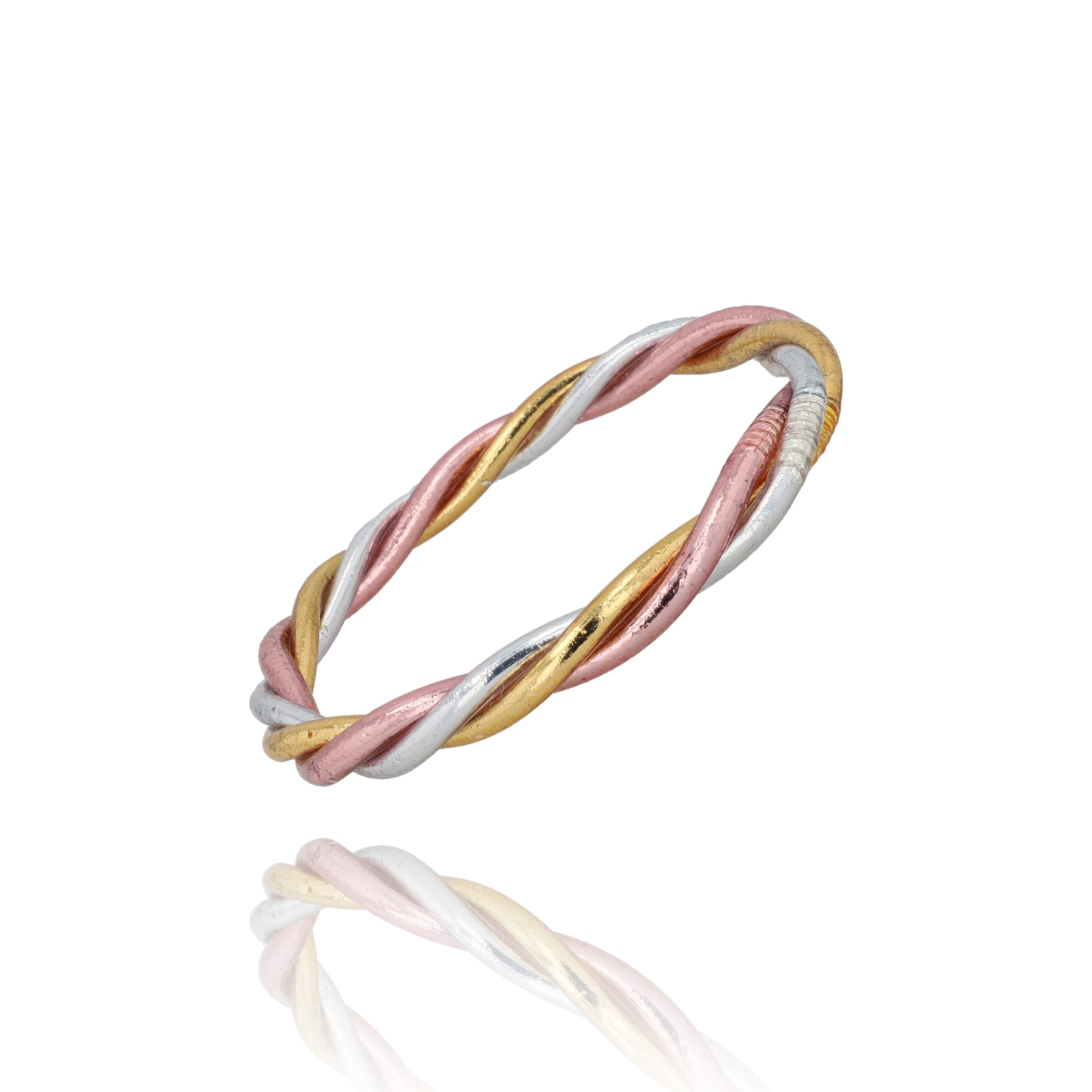 Bracelet bouddhiste tréssé