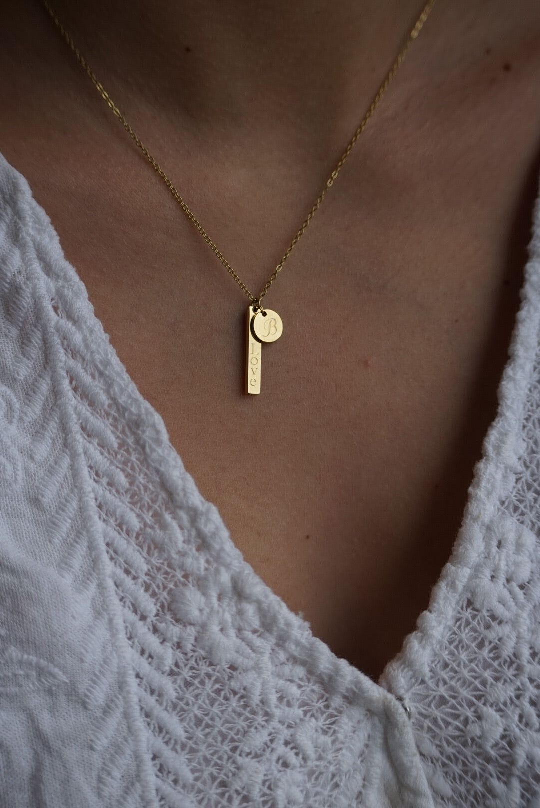 Collier Telma gravure