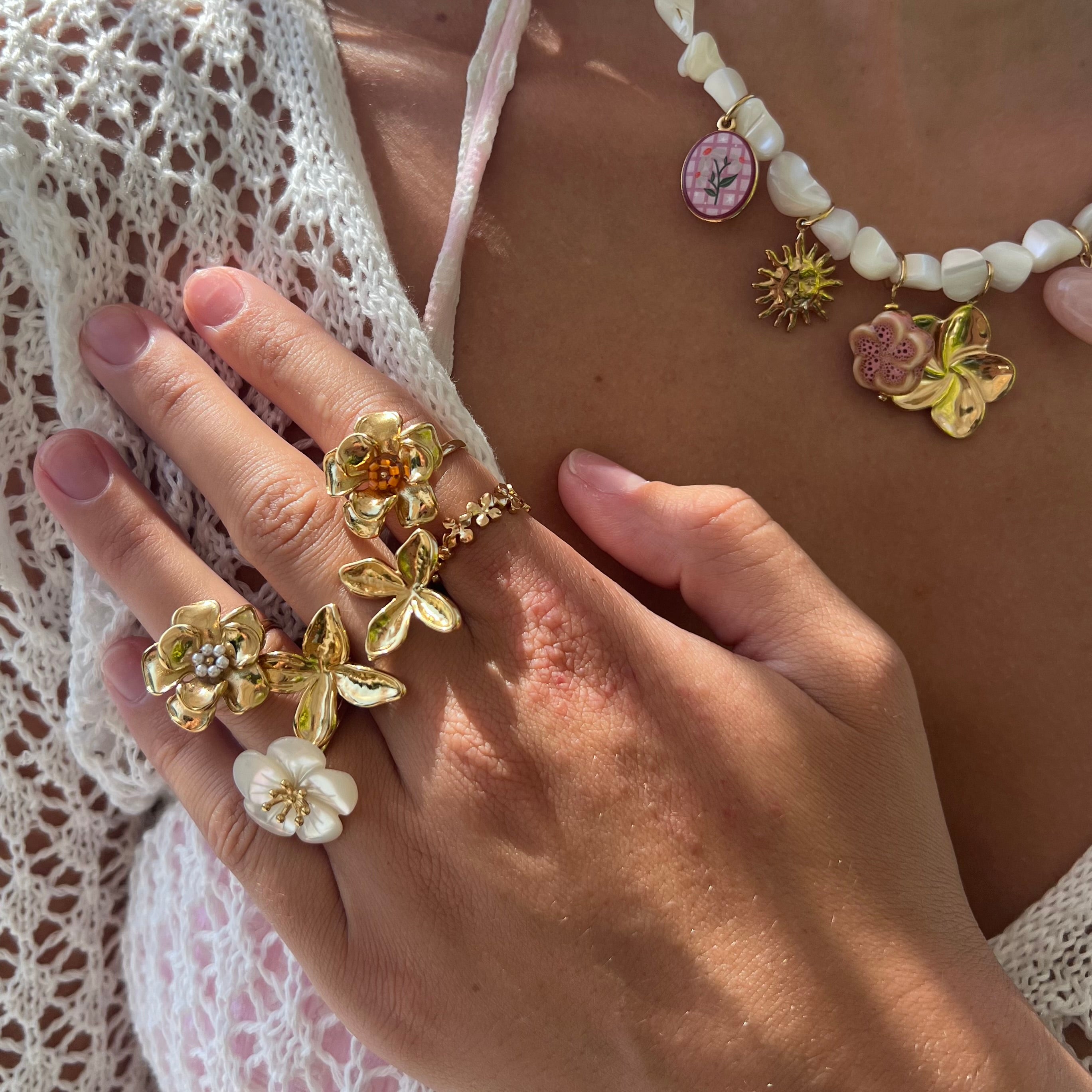 Bague Mini fleur