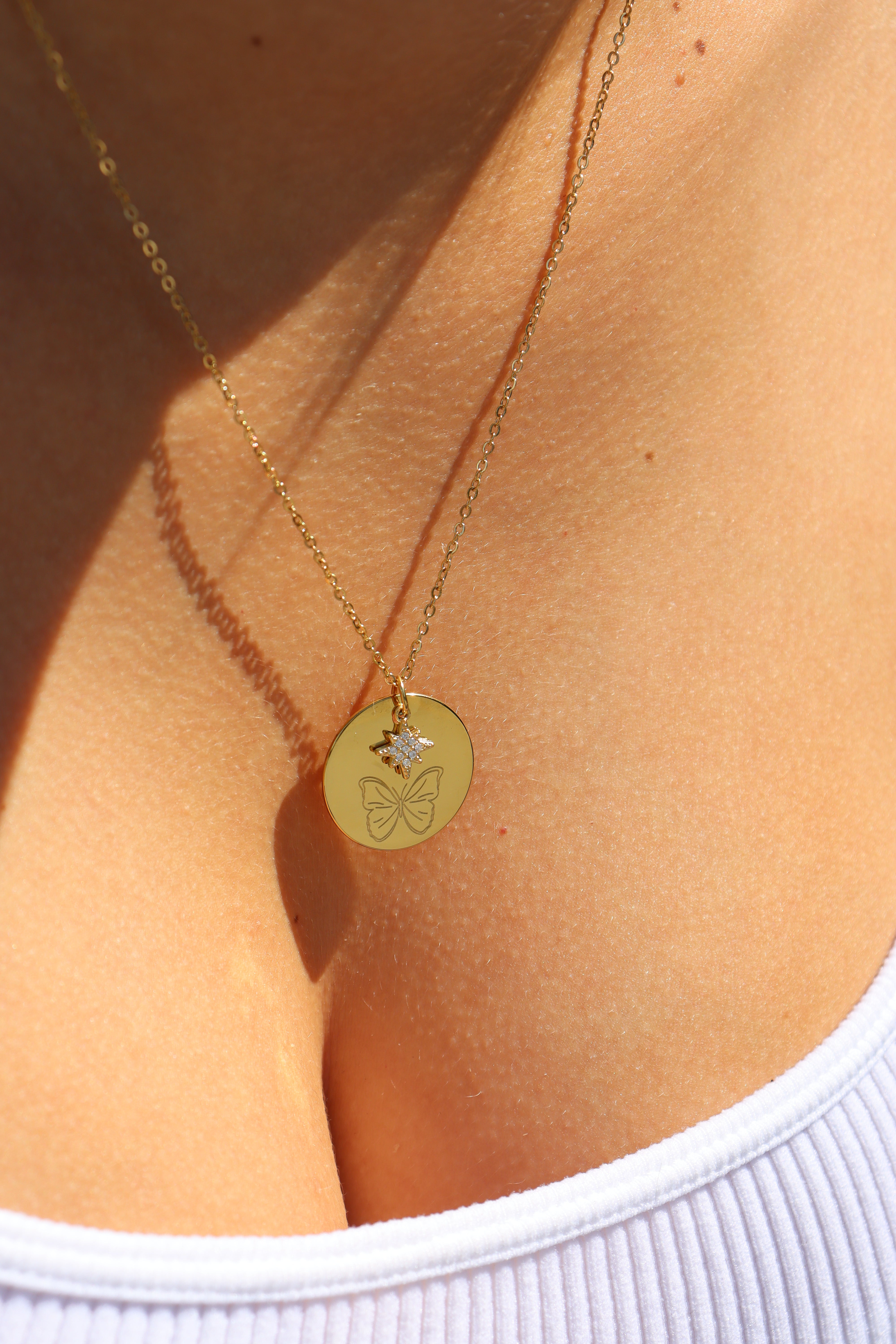 Collier Destinée gravure