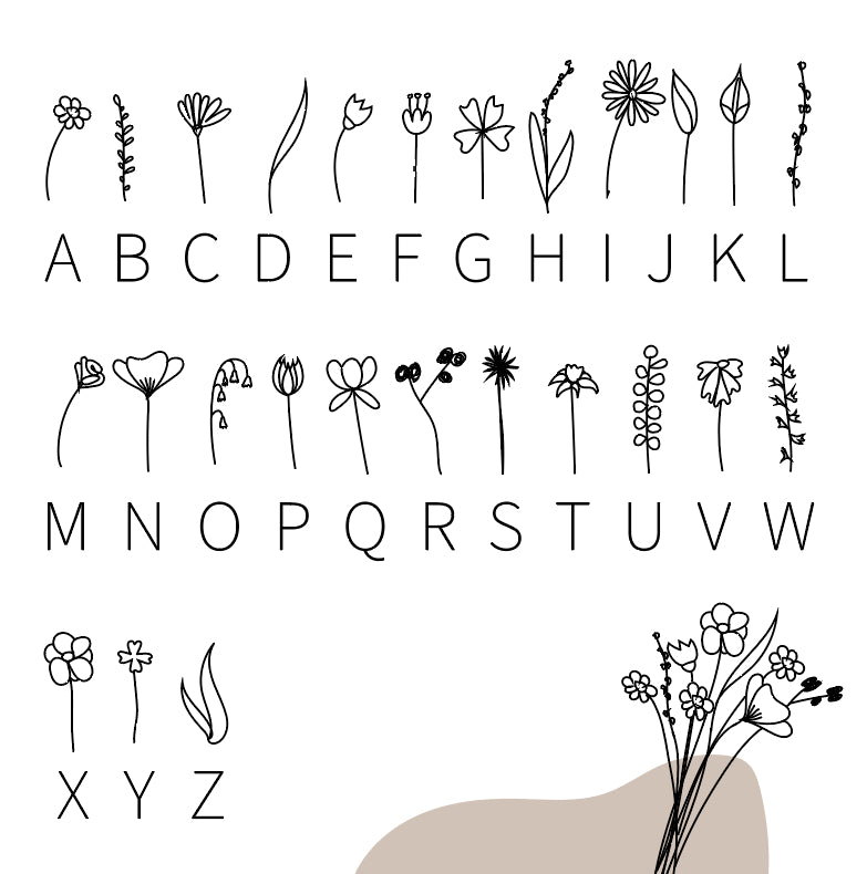 Collier Baby Alma gravure