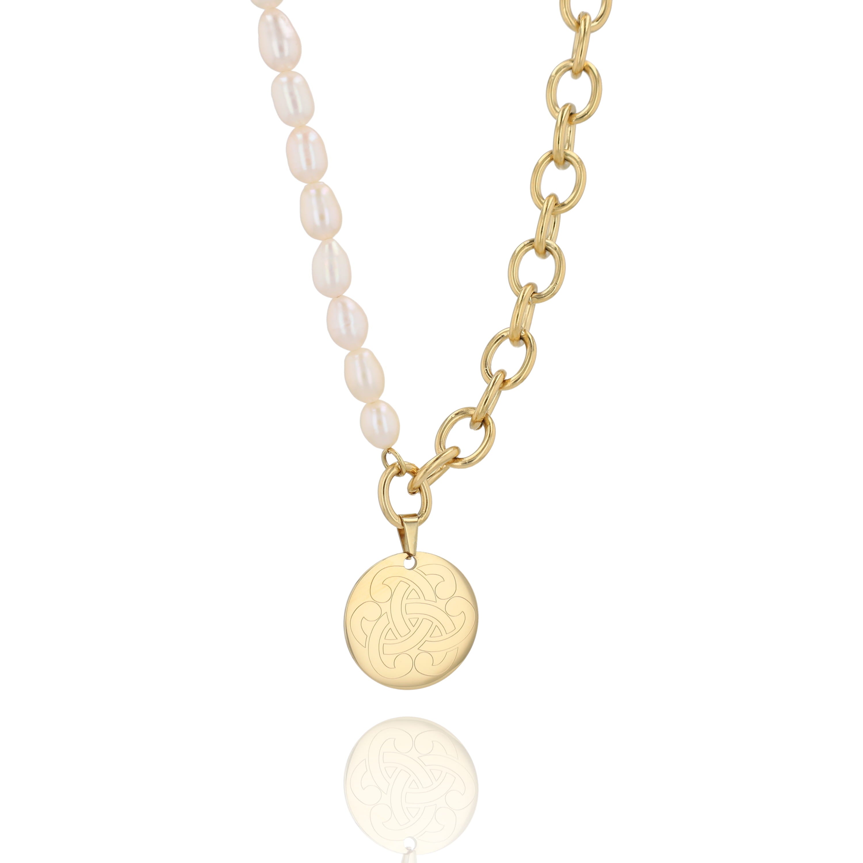 Collier Océanie gravure