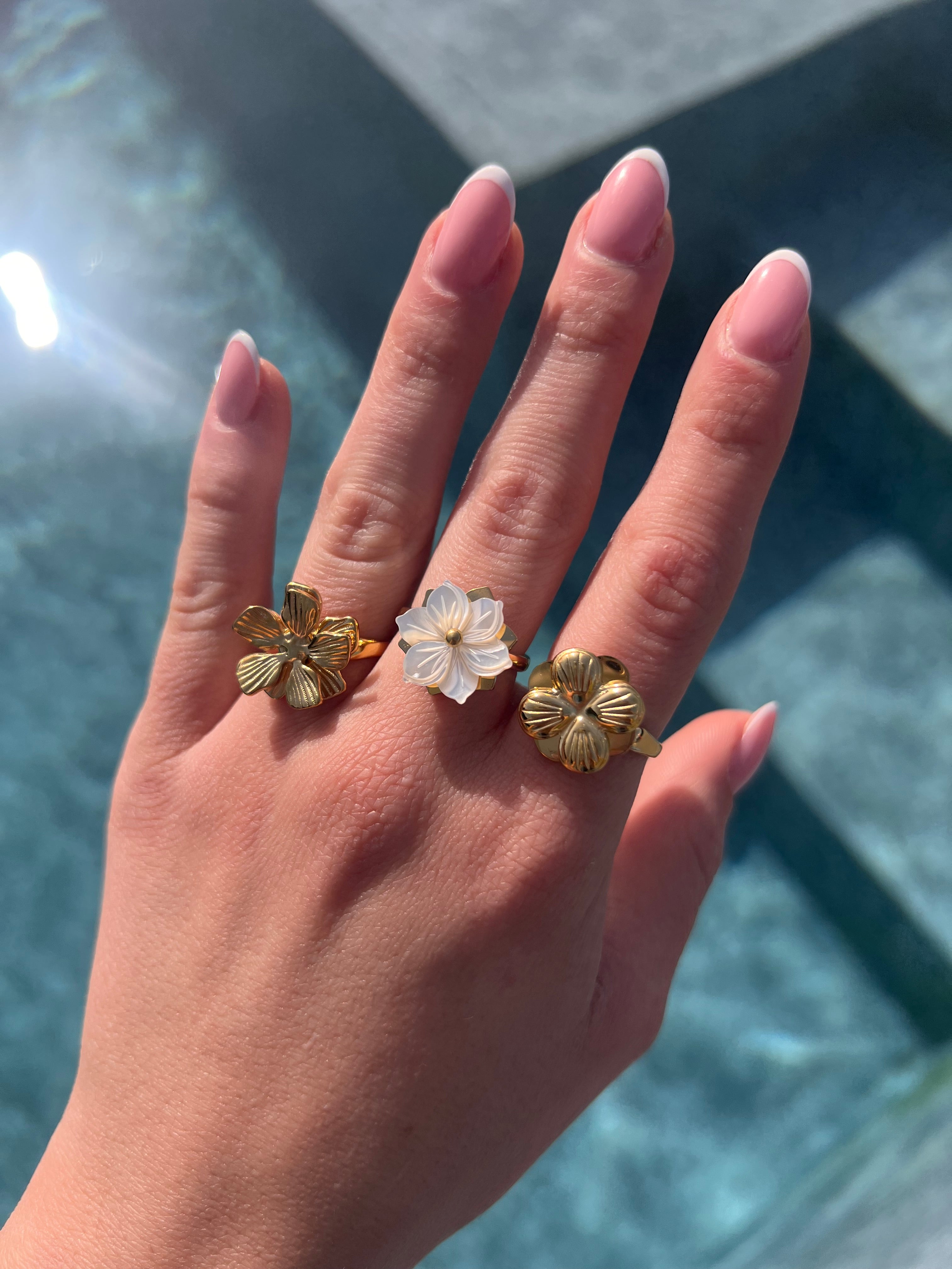 Bague Anti-Stress - Camélia