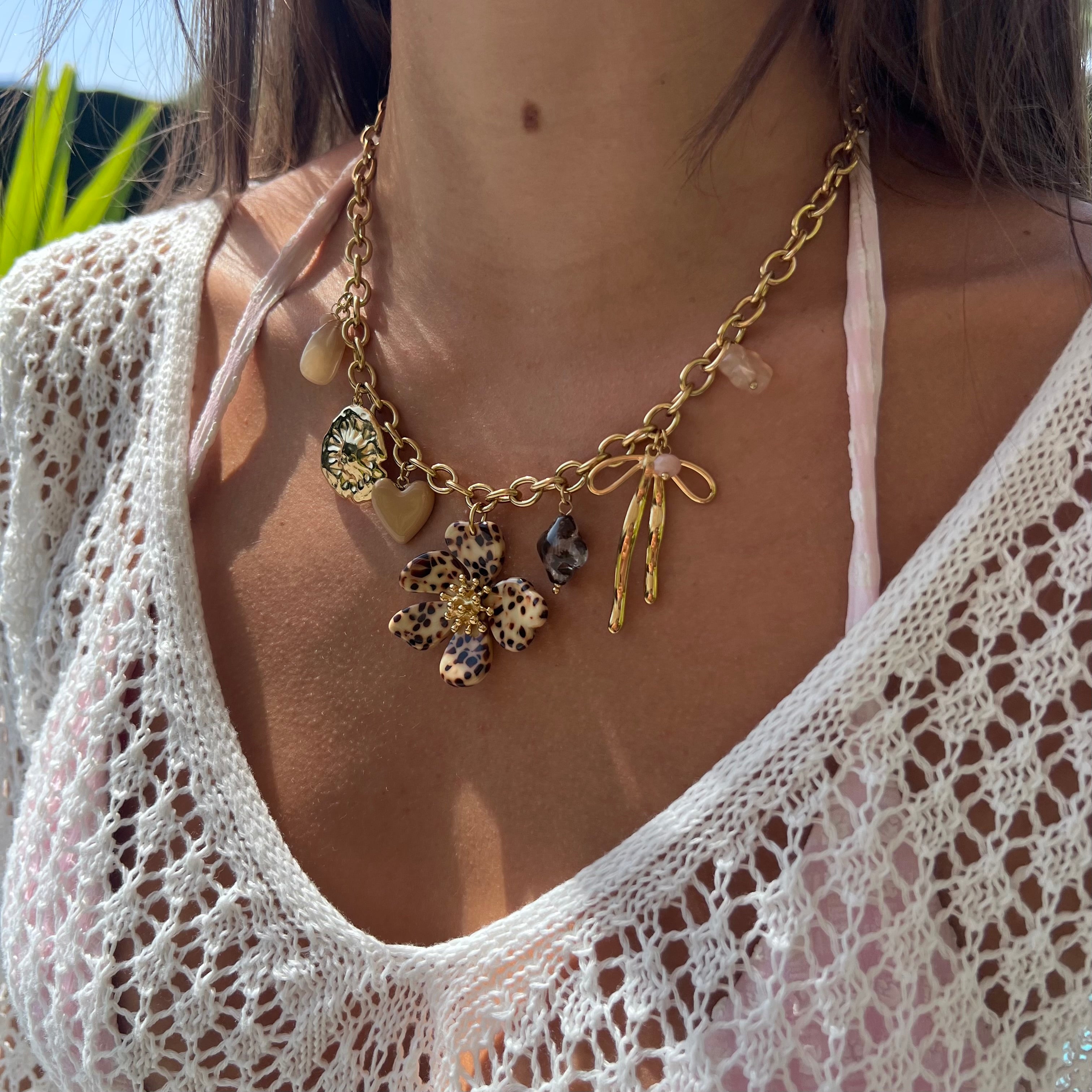 Collier Marily - Léopard