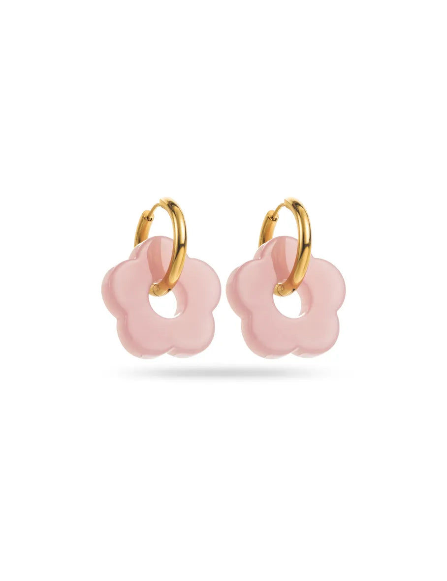 Boucles Mirabelle rose