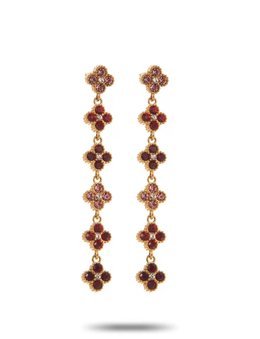 Boucles Galia rouge