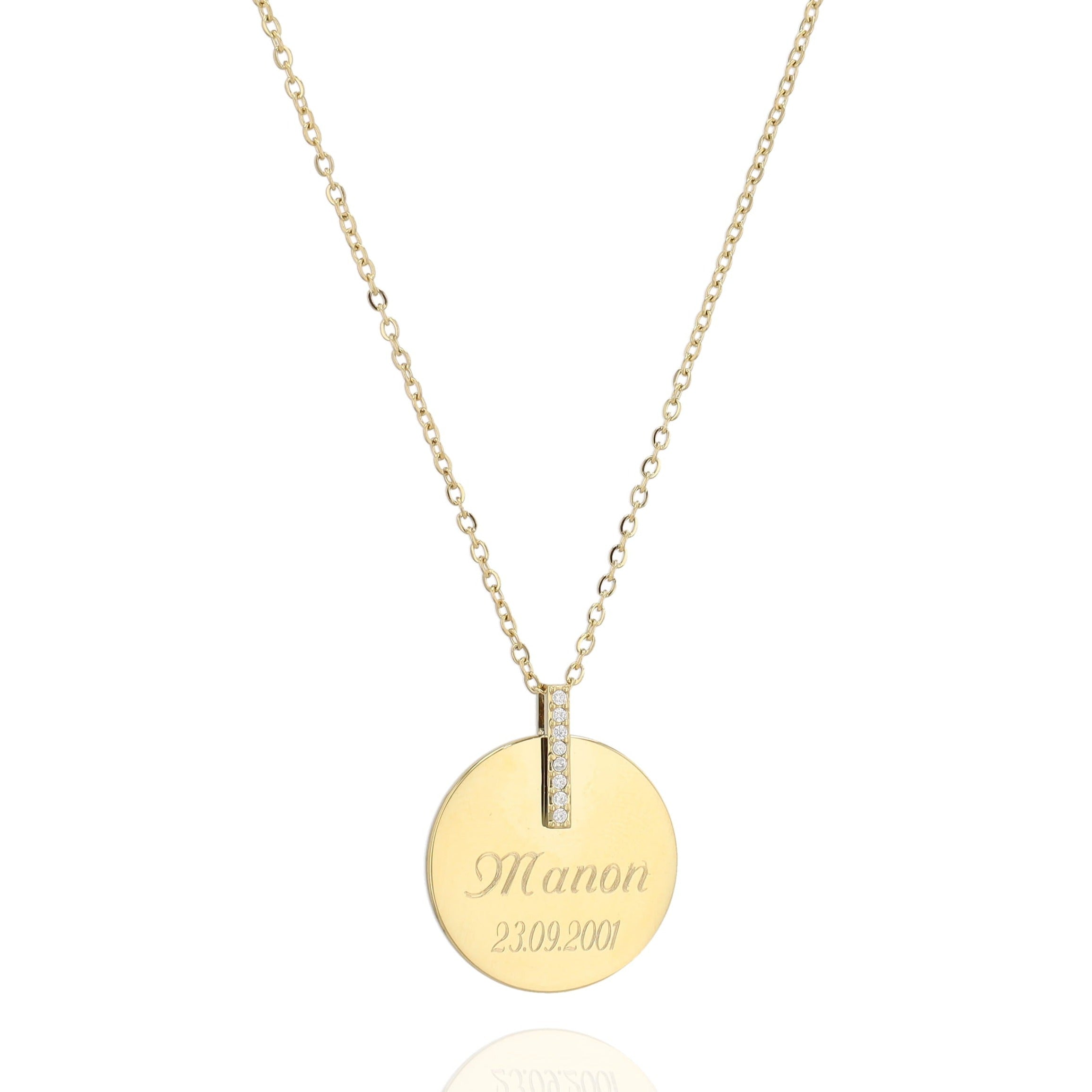 Collier Gravure finesse