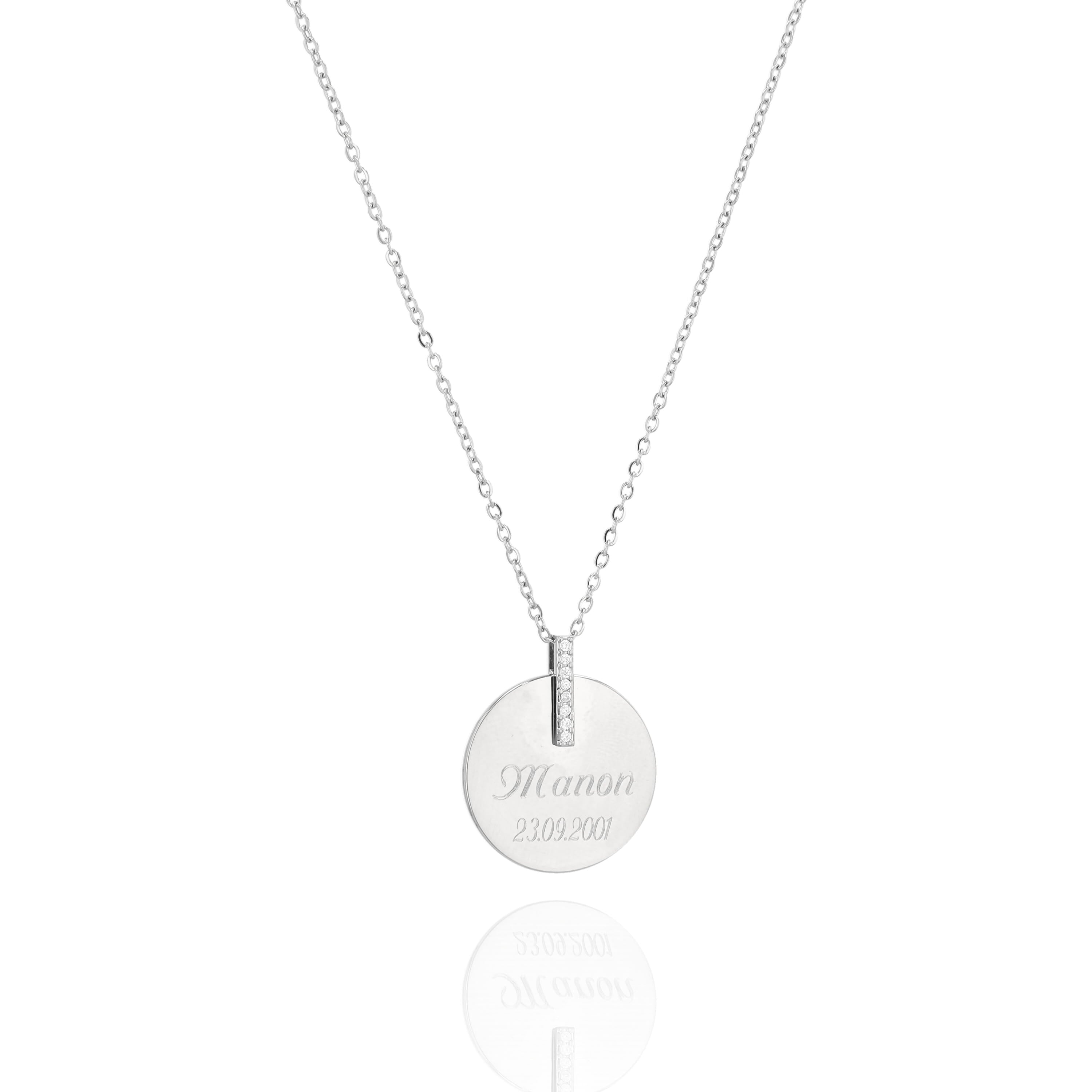 Collier Gravure finesse