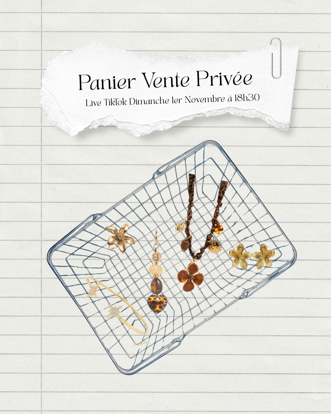 Panier live VENTE PRIVée