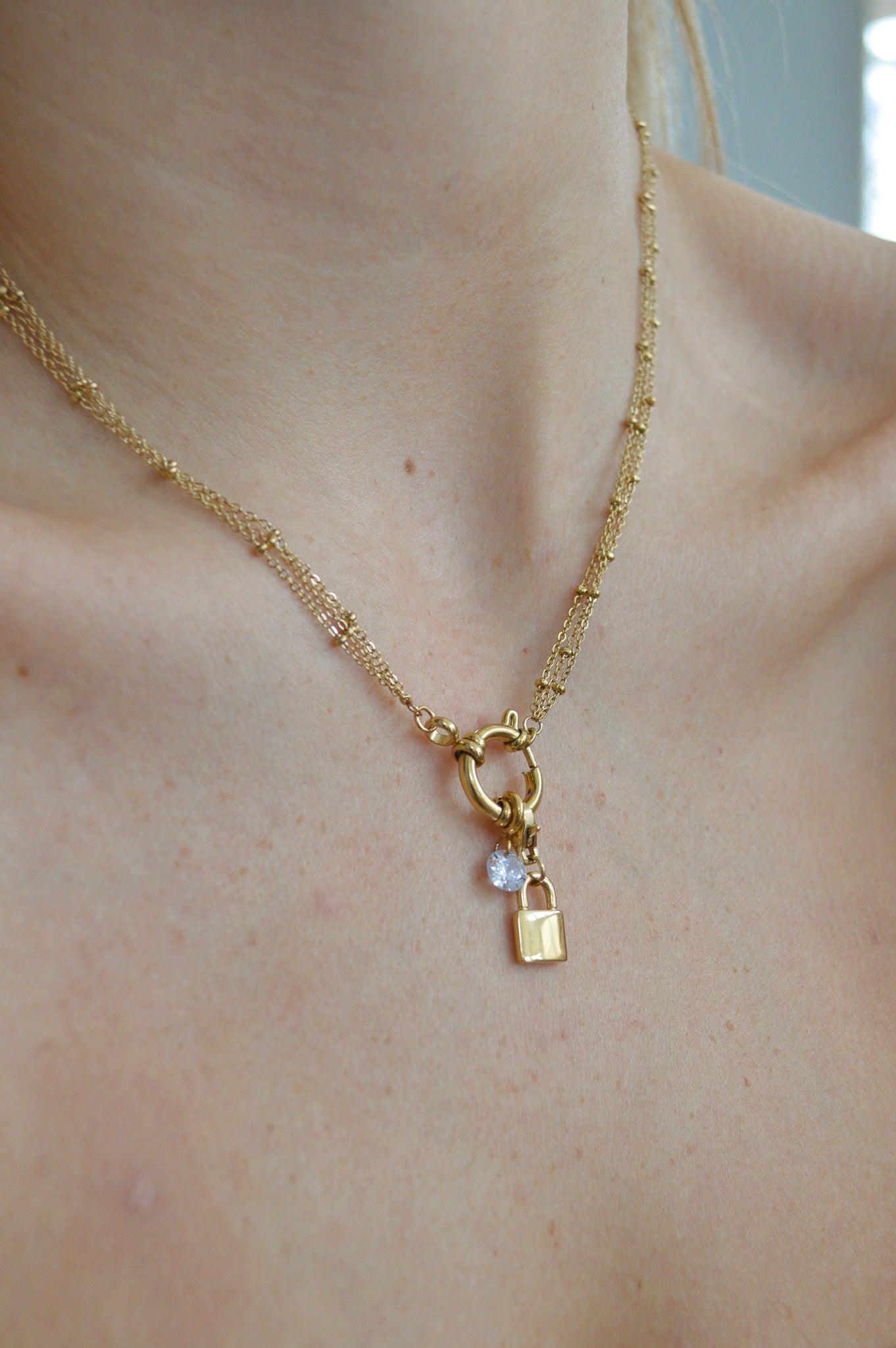 Collier charm multi