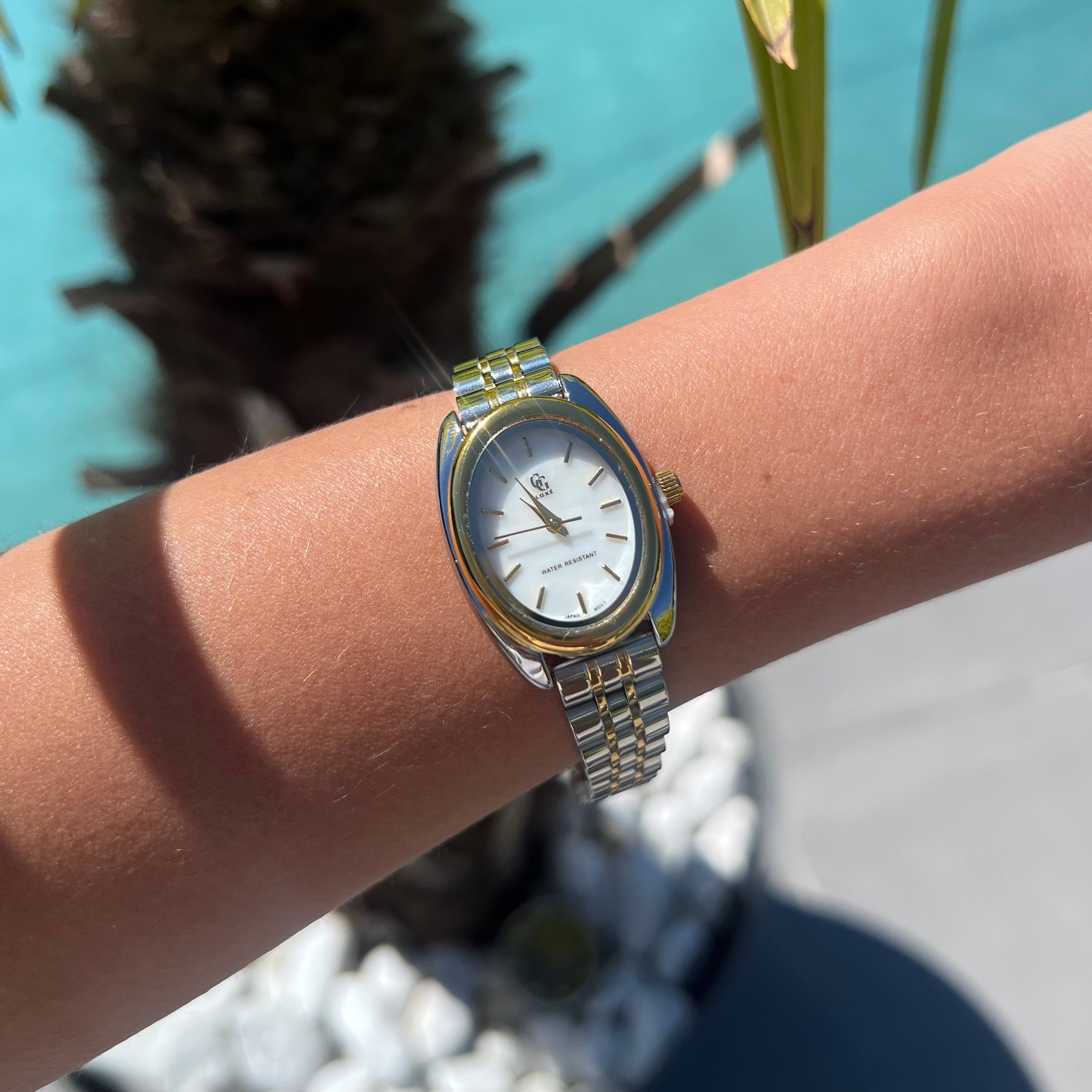 Montre Giselle bi-color