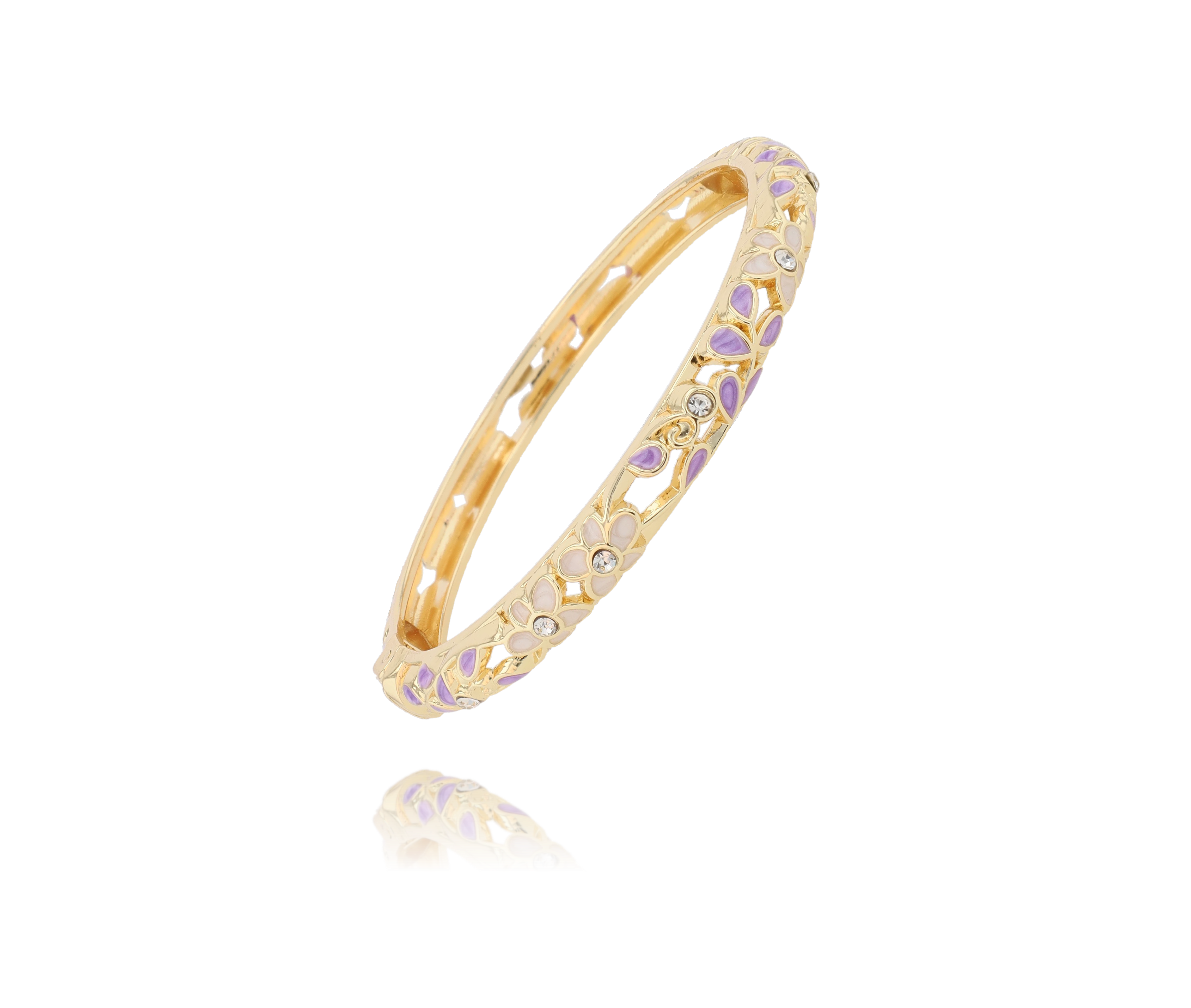 Jonc Coachella Blanc et Violet