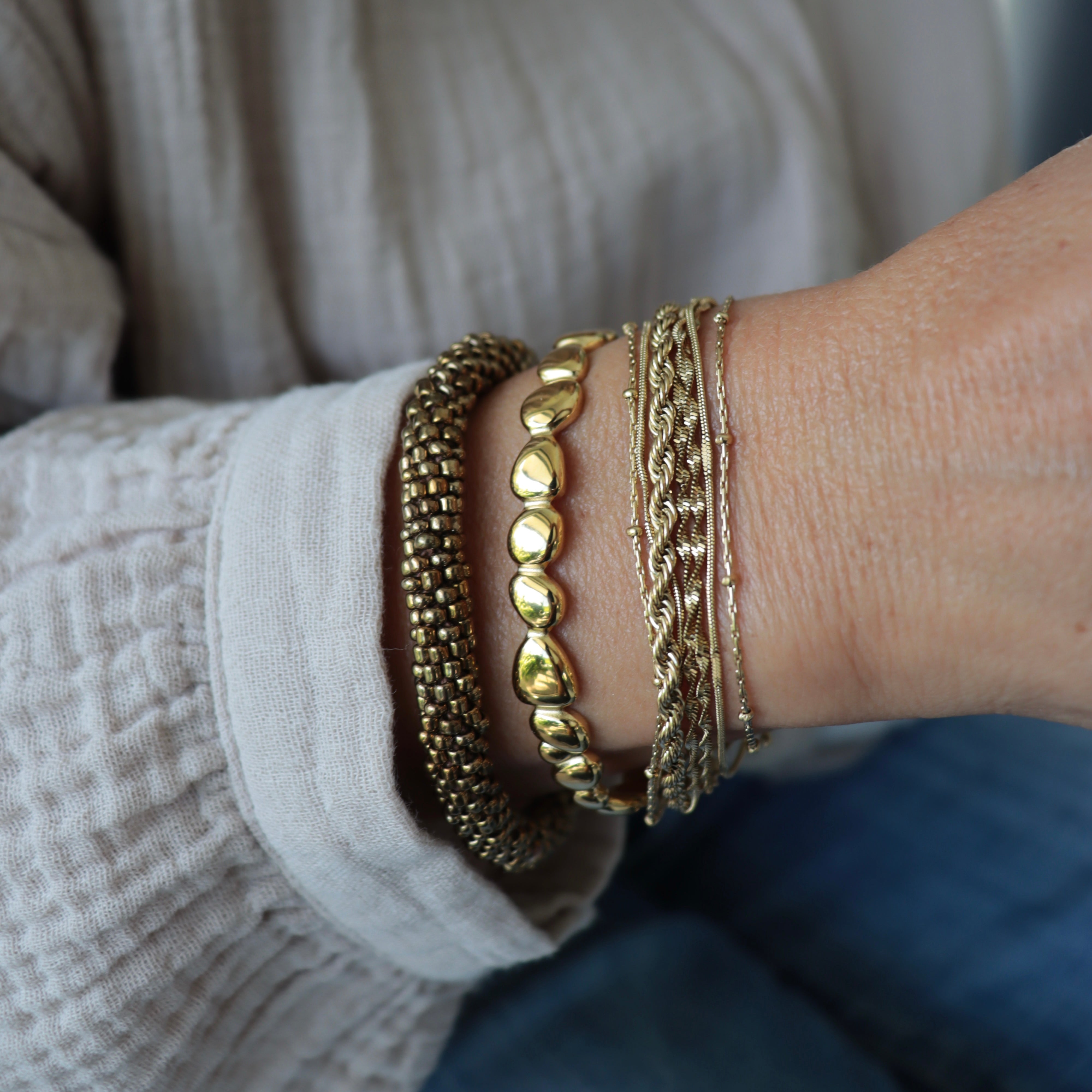 Bracelet Népalais Gold