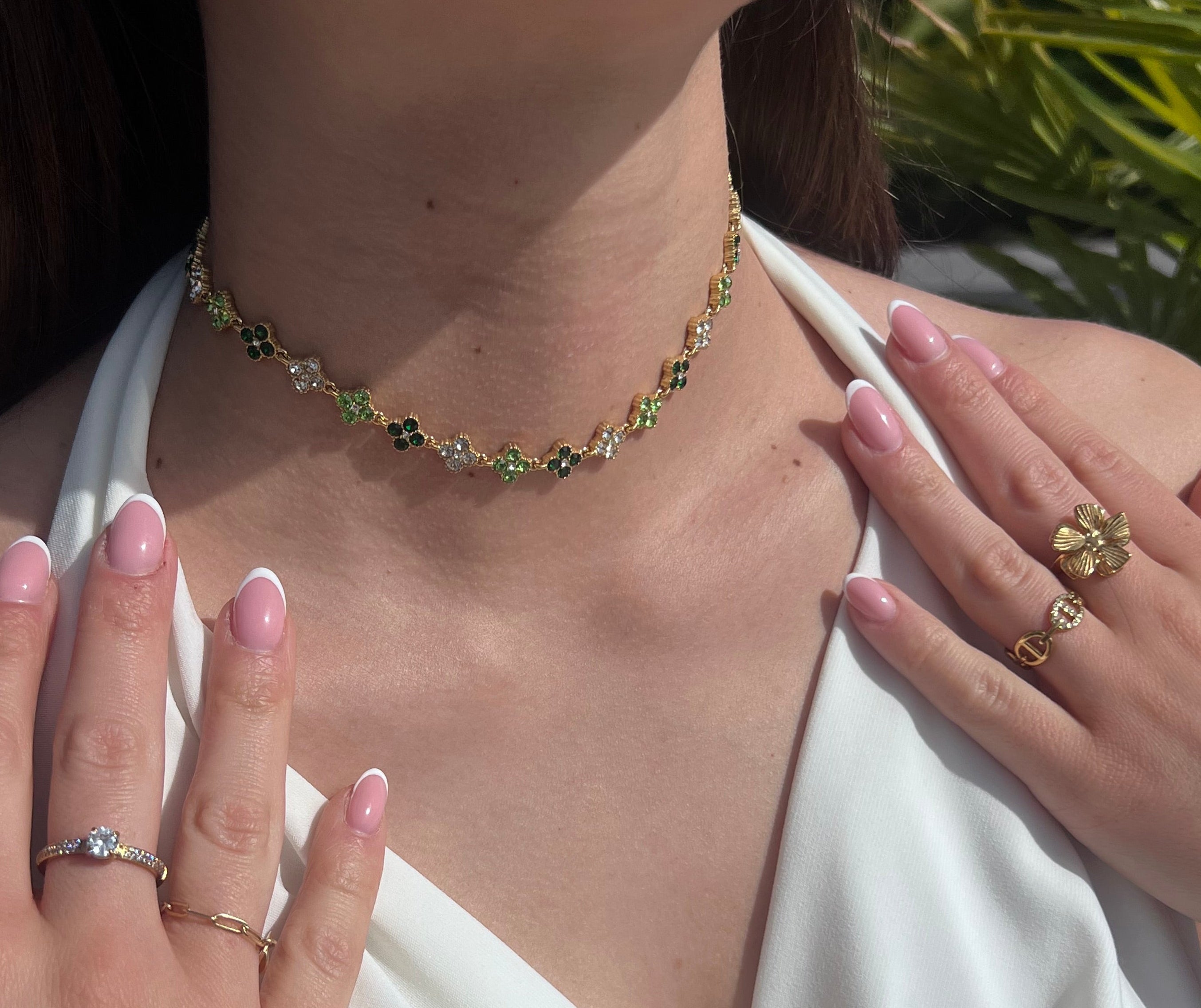 Ras de cou - Galia vert