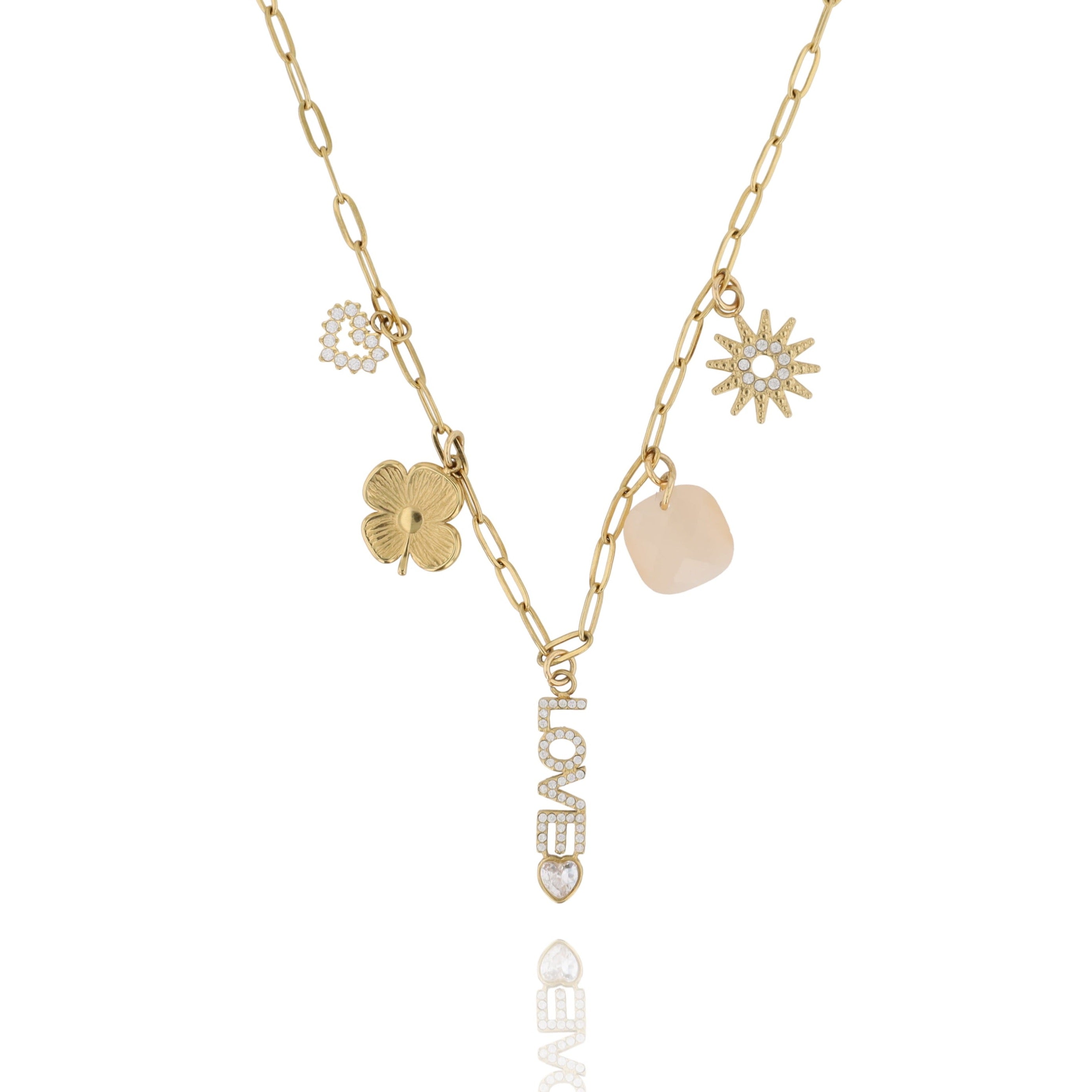 Collier charms D