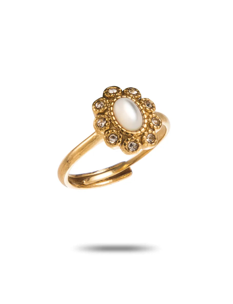 Bague Sidonie blanc