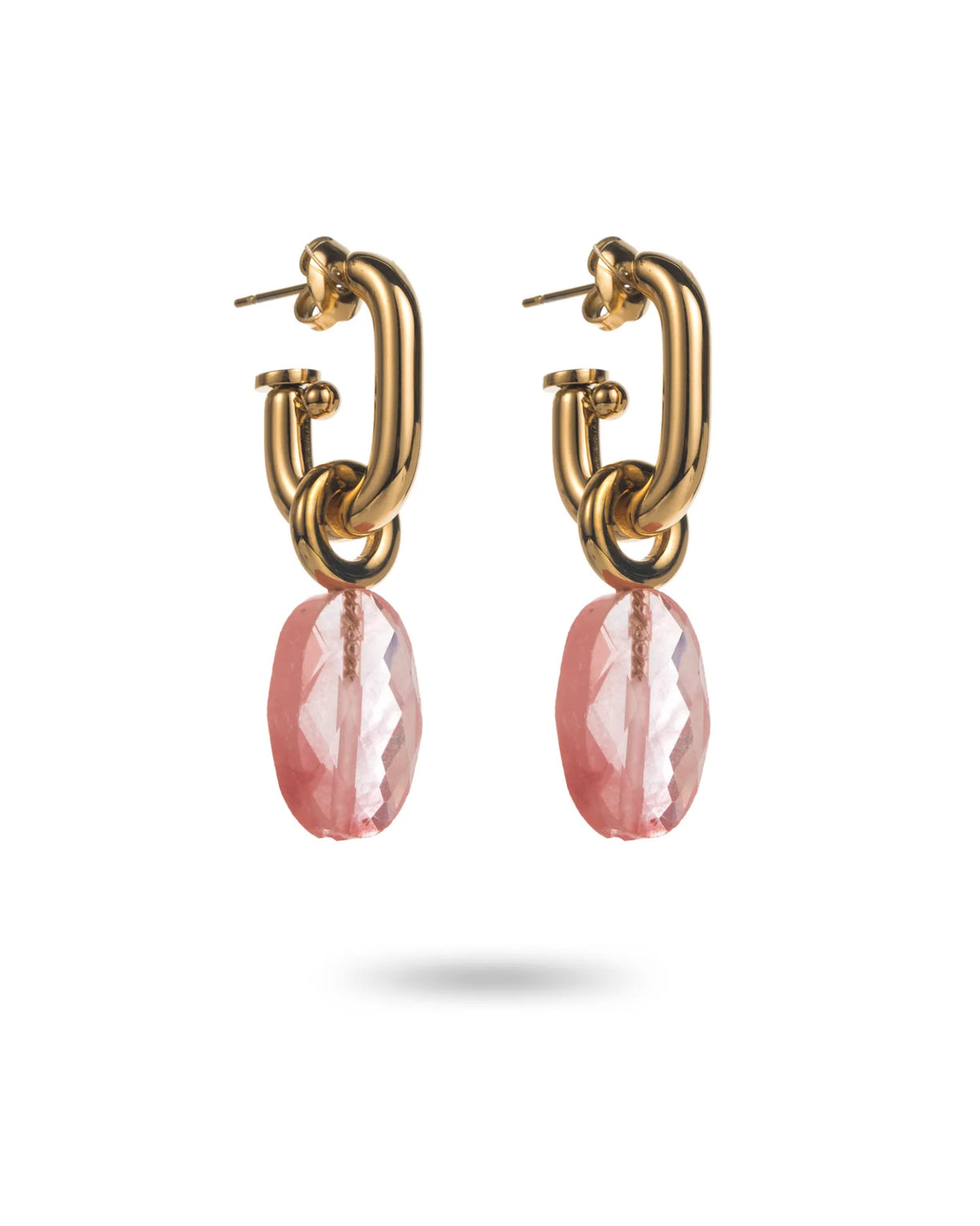 Boucles Ayla rose