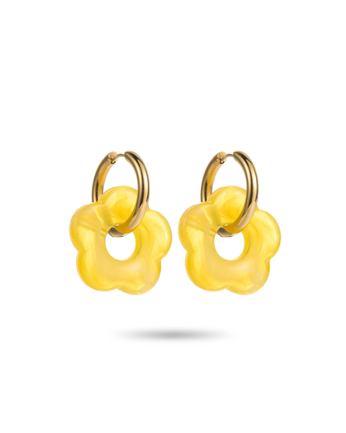 Boucles Mirabelle Jaune