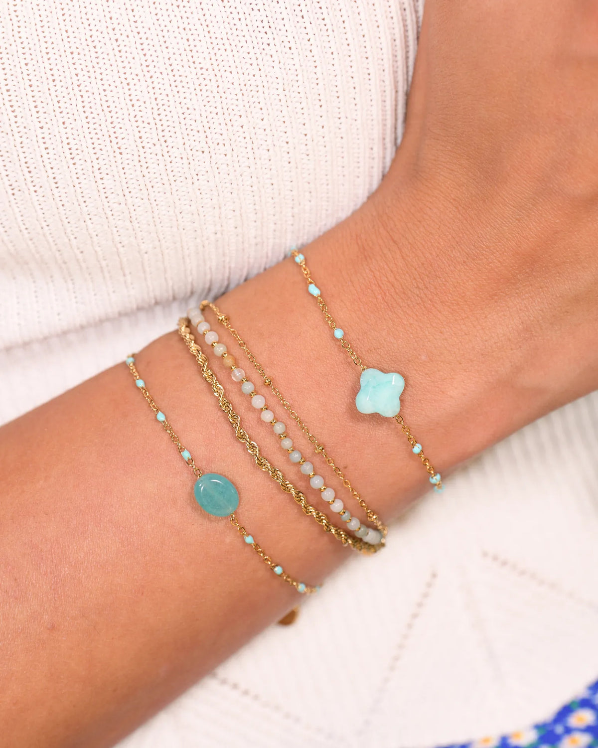 Bracelet Blossom vert
