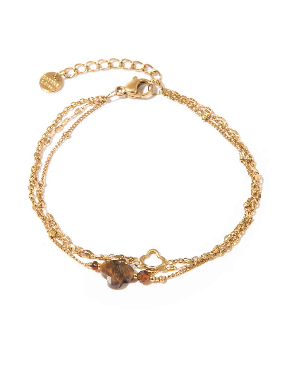 Bracelet Daniella marron