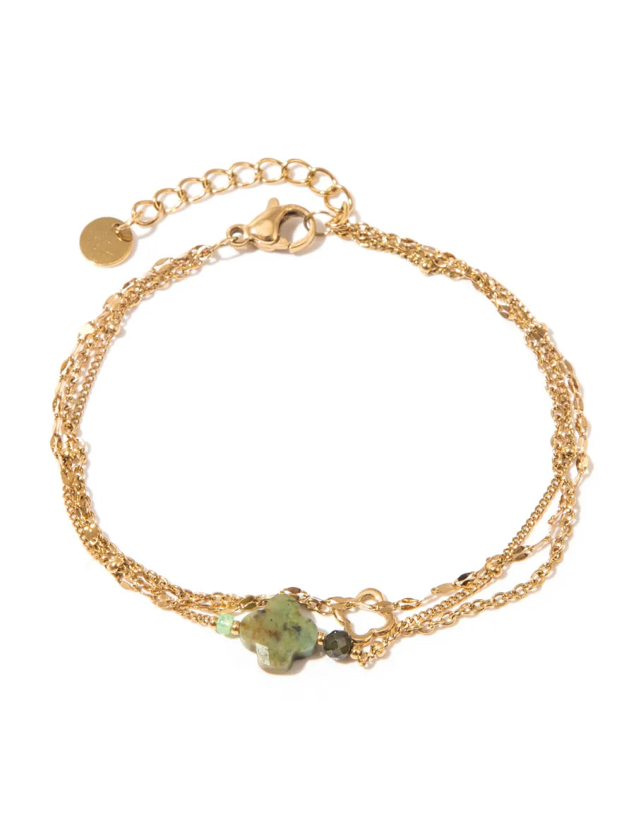 Bracelet margot kaki