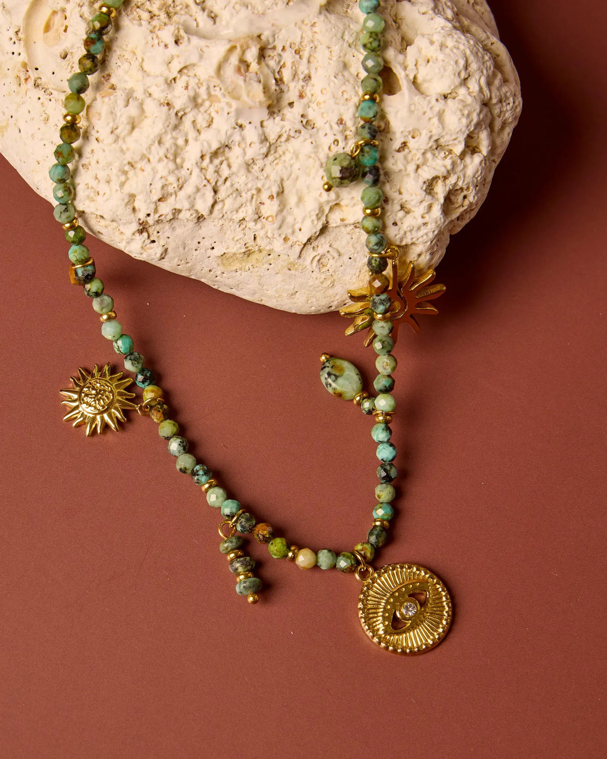 collier Saphira vert