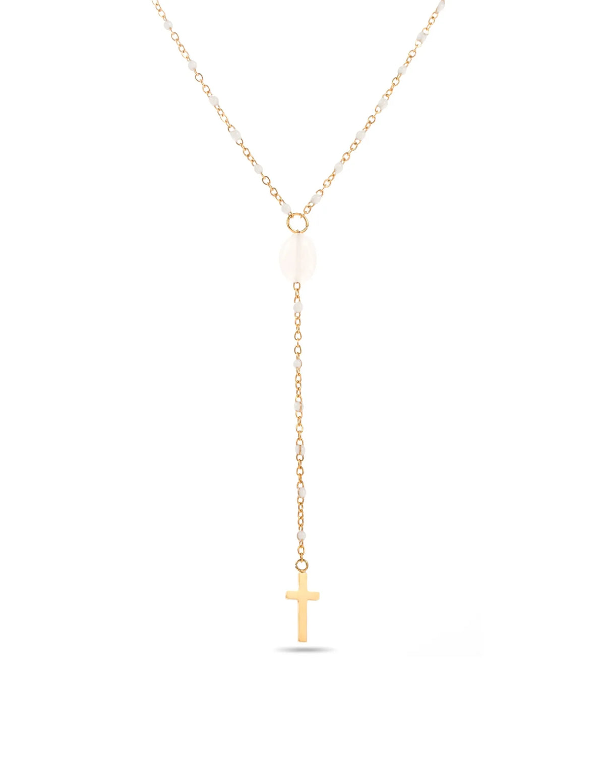 collier Avalone blanc