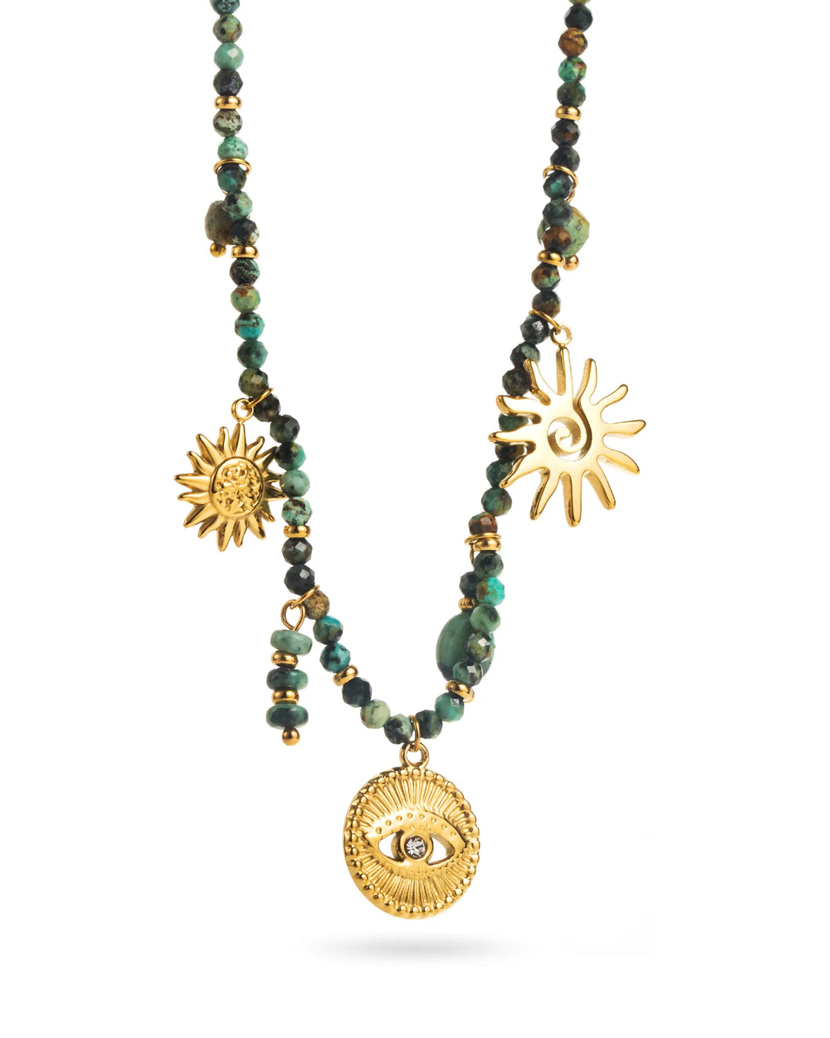collier Saphira vert