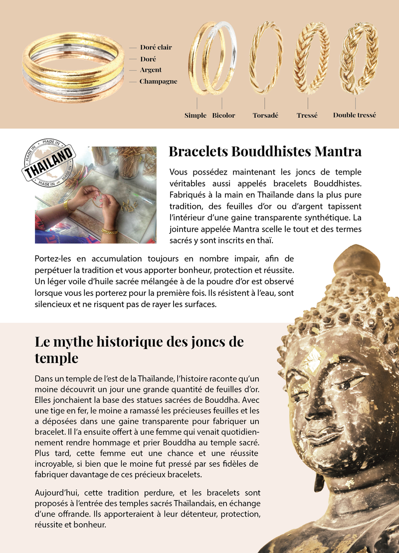 Bracelets Bouddhistes Mantra